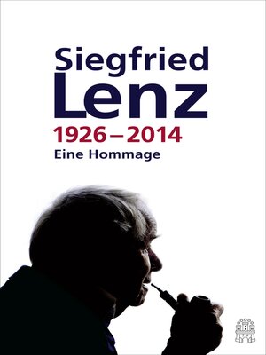 cover image of Siegfried Lenz 1926–2014